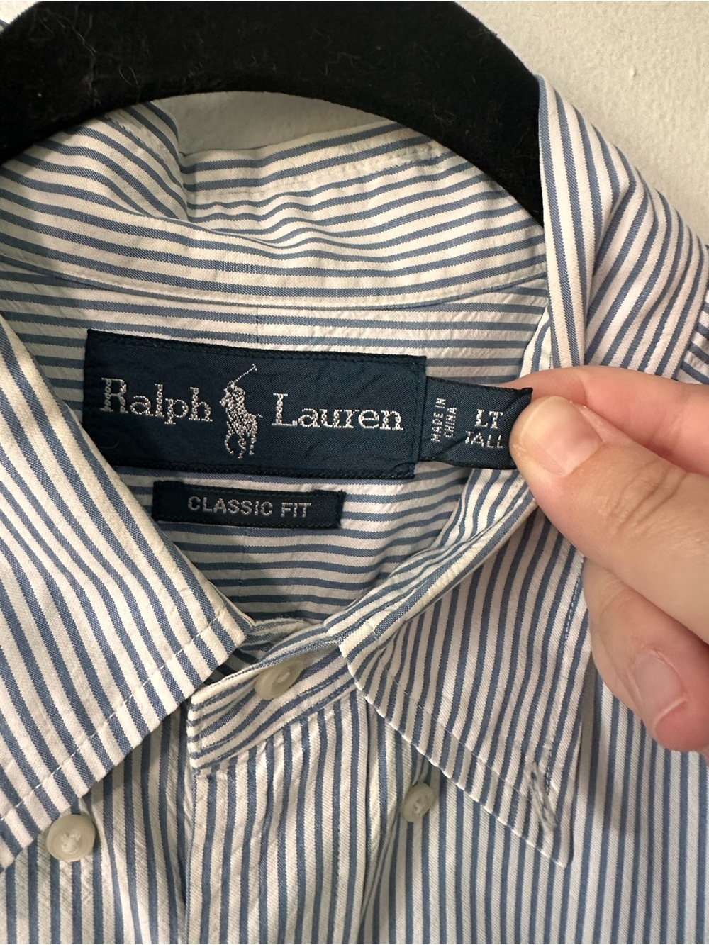 LT Ralph Lauren Button Up S/S - Picture 2 of 5